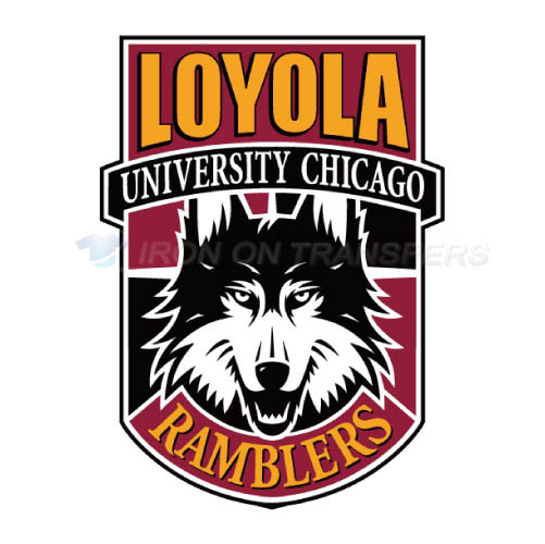 Loyola Ramblers Iron-on Stickers (Heat Transfers)NO.4907